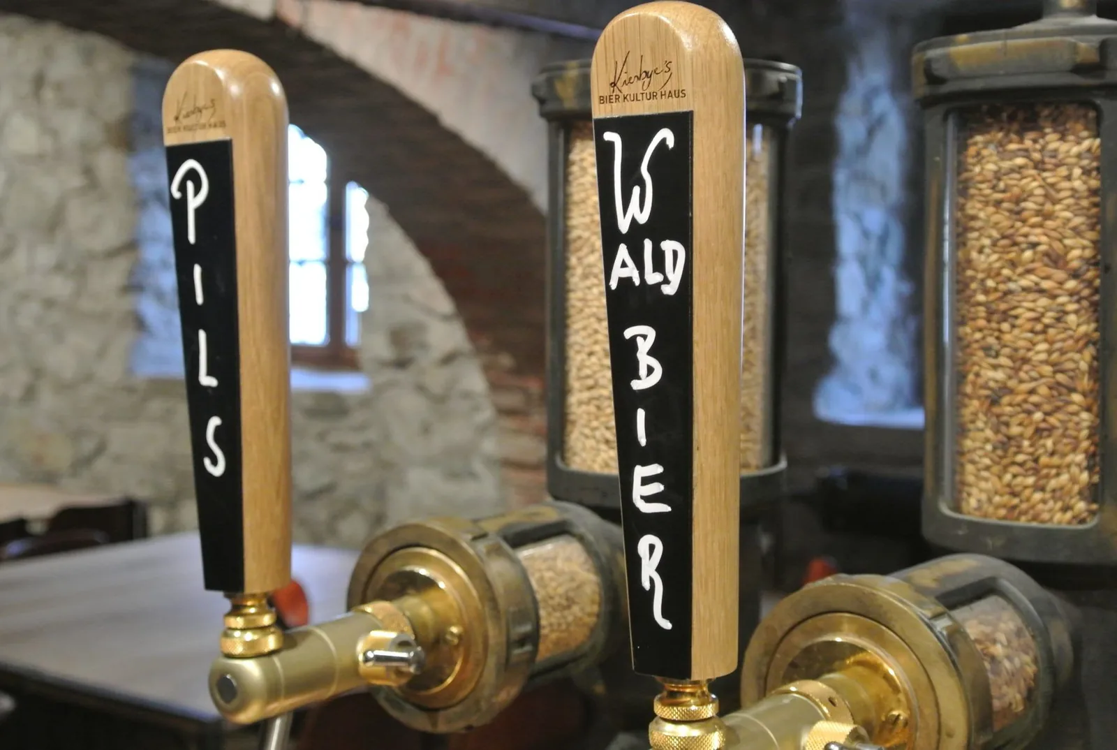 Kiesbye’s Kulturbierhaus Zapfhähne