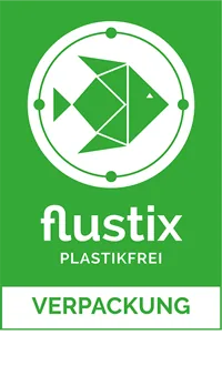 Flustix Siegel Plastikfrei Verpackung